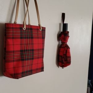 2 piece Tote and Umbrella